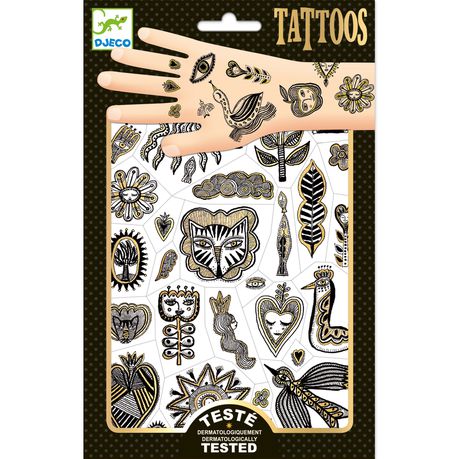 Djeco Tattoos - Golden Chic Buy Online in Zimbabwe thedailysale.shop