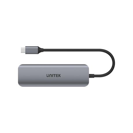 Unitek 5-Port Type-C U Hub with Power Delivery - Grey (H1107B)