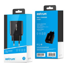 Load image into Gallery viewer, Astrum USB-C + USB 2.0 Travel Wall Charger 2.4A
