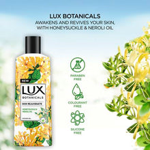 Load image into Gallery viewer, Lux Botanicals Skin Rejuvenate Body Wash Honeysuckle &amp; Neroli Oil 400ml
