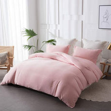 Load image into Gallery viewer, Wrinkle Resistant Egyptian Comfort Duvet Cover - Cool Flower Pink - Queen
