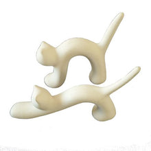 Load image into Gallery viewer, Stretch Cats decor ornament (ceramic)
