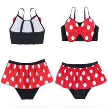 Load image into Gallery viewer, Minnie Mouse Inspired Swimming Costume
