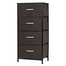 Load image into Gallery viewer, Gretmol Drawer Storage Cabinet - Dark Grey &amp; Black
