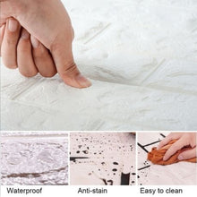 Load image into Gallery viewer, 10 Piece 3D Self-Adhesive Waterproof PE Foam Wallpaper Panel-C1
