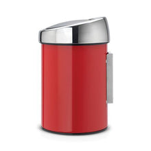 Load image into Gallery viewer, Brabantia Touch Bin 3 litre - Passion Red/Bril Lid
