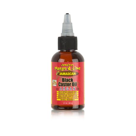 Jamaican Mango and Lime Black Castor Oil Argan 59ml Buy Online in Zimbabwe thedailysale.shop