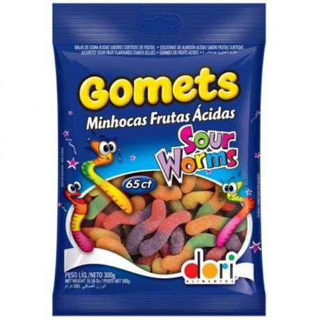 Fruity Sour Worms 300g Buy Online in Zimbabwe thedailysale.shop