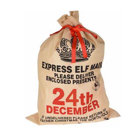 Extra Large Christmas Jute Sack