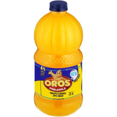 Oros Concentrated Squash Pineapple Flavour 2L Buy Online in Zimbabwe thedailysale.shop