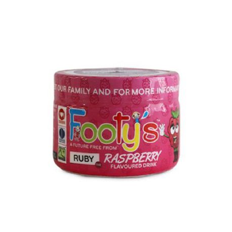 Raspberry Flavoured Drink Jar 170g Sugar-Free Banting Footy's Buy Online in Zimbabwe thedailysale.shop