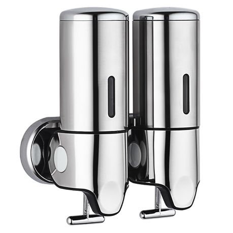 Heartdeco Wall Mount Stainless Steel Soap Shampoo Dispenser Set Buy Online in Zimbabwe thedailysale.shop