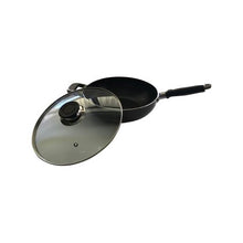 Load image into Gallery viewer, 26cm Non Stick Wok with Glass Lid &amp; Double Handle
