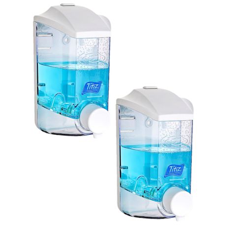 Titiz - 2 Pack - Soap/Shampoo Dispenser (400 ml) - Wall-Mounted - TP-193 2P Buy Online in Zimbabwe thedailysale.shop