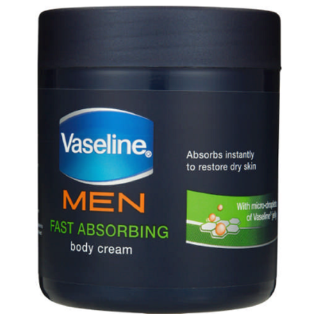 Vaseline For Men Fast Absorbing Body Cream 400ml