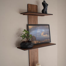 Load image into Gallery viewer, db Creative - Triplet Wall Display Shelf (Walnut)
