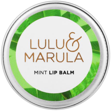 Lulu & Marula Lip Balm Mint 15g Buy Online in Zimbabwe thedailysale.shop