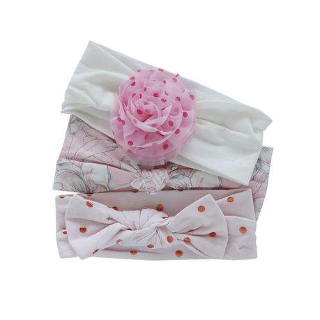 Snuggletime Gift Set 3 Piece Headband - Pink Buy Online in Zimbabwe thedailysale.shop