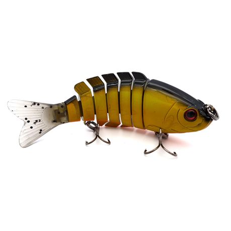 Bass Hunter Fishing Swimbait Lure - GB/ Orange Buy Online in Zimbabwe thedailysale.shop