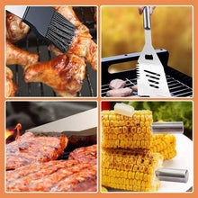 Load image into Gallery viewer, Heartdeco Braai BBQ Grill Utensil Tool Thermometer 30 Piece Set
