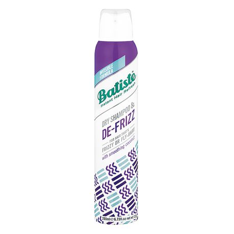 Batiste Hair Benefits Dry Shampoo & De-Frizz 200ml