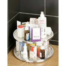 Load image into Gallery viewer, Wenko - Cupboard Turntable - 2-Tier Lazy Susan - Duo - Stainless Steel
