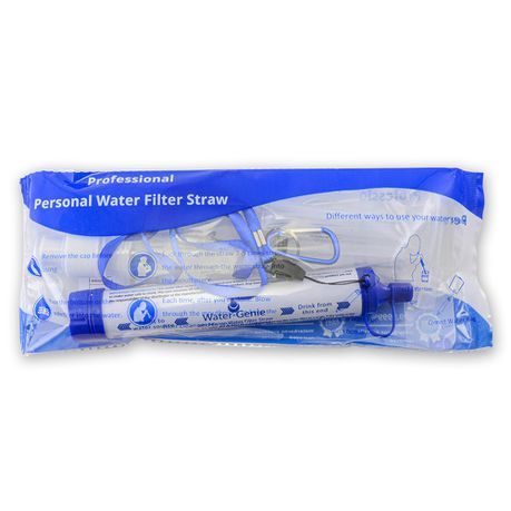 Water-Genie Straw 0.01 Micron Water Filter Kit