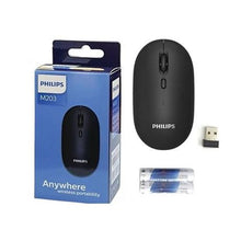 Load image into Gallery viewer, Philips Wireless Mouse - Anywhere Wireless Portability - 7203
