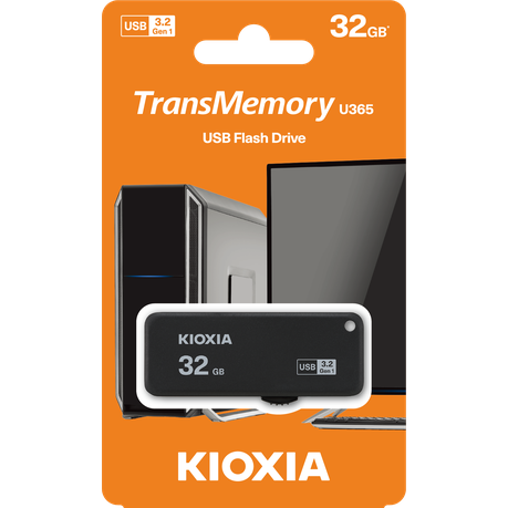 Kioxia , 32gb, 3.2, Gen 1,Slider USB, Works With Windows & Mac