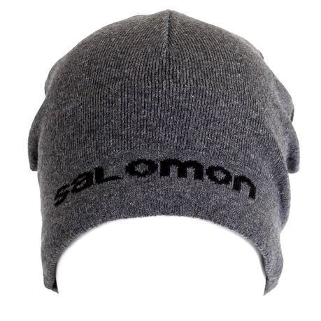 Salomon Beanie - Charcoal Buy Online in Zimbabwe thedailysale.shop