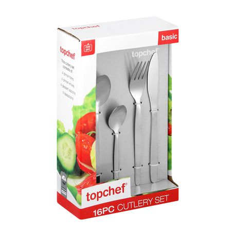 Top Chef 16 Piece Cutlery Set Buy Online in Zimbabwe thedailysale.shop