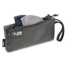 Load image into Gallery viewer, TROIKA Mask Pouch: Antibacterial Bag with 2 Compartments for New/Used Masks
