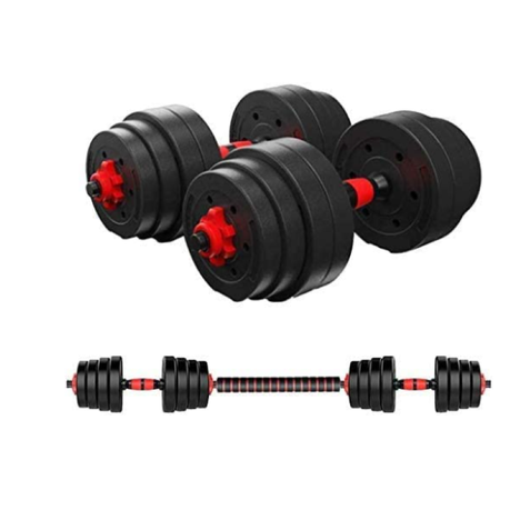 30kg Plastic Cement Indoor Fitness Weight Lifting Adjustable Dumbbells Buy Online in Zimbabwe thedailysale.shop