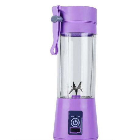 Purple USB Charged Portable Smoothie Blender Buy Online in Zimbabwe thedailysale.shop