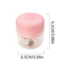 Load image into Gallery viewer, Pink Intelligent Electric Garlic Blender Machine
