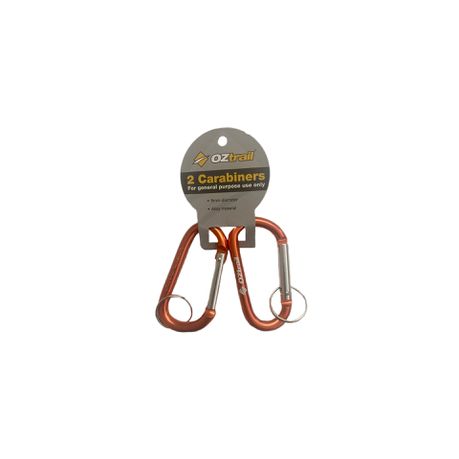 Oztrail Carabiner 8mm (Pack of 2)