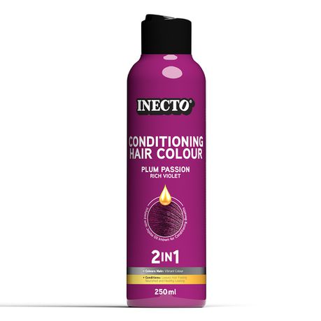 Inecto - Plum Passion - 2In1 Colour Conditioner 250ml Buy Online in Zimbabwe thedailysale.shop