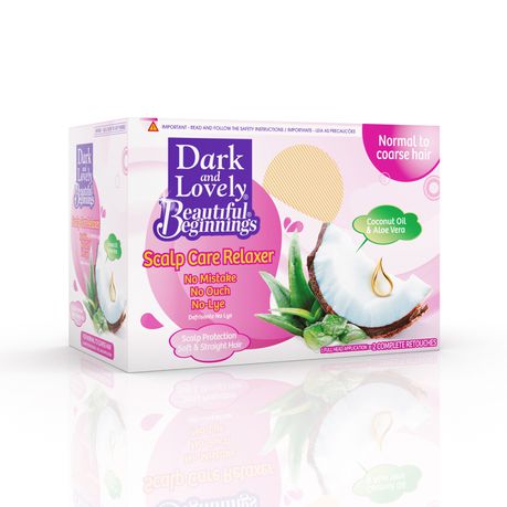 Dark and Lovely Beautiful Beginnings Scalp Care Relaxer Kit Box - Norm Hair Buy Online in Zimbabwe thedailysale.shop