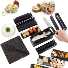 Load image into Gallery viewer, Creative 11 in 1 DIY Sushi Mold and Roll Set with Sushi Knife
