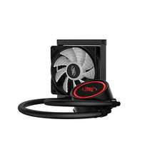 Load image into Gallery viewer, DeepCool Gammaxx L120T Red LED Liquid CPU Cooler-Black
