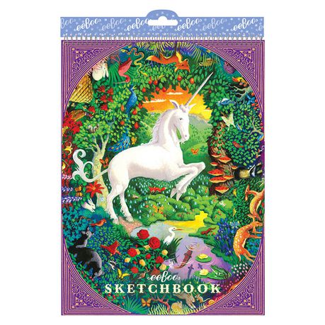 eeBoo Creative Art Sketchbook - Unicorn Buy Online in Zimbabwe thedailysale.shop