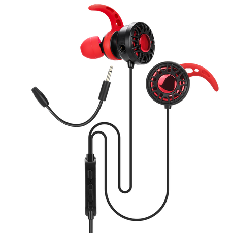 Xtrike Me GE-109 In-Ear Gaming Headset With Microphone - Red