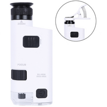 Load image into Gallery viewer, 300x-350x Pocket Microscope with Universal Clip for Mobile Phone
