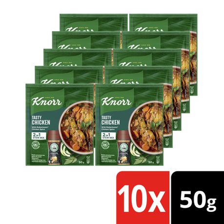 Knorr Tasty Chicken with Robertsons Chicken Spice Soup 10x50g