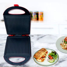 Load image into Gallery viewer, DH- 4 Slice Non-stick Panini &amp; Sandwich Press with Electro-Save Features
