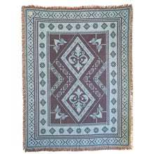 Load image into Gallery viewer, The Beach Bums - Cotton Throw Blanket Bohemian Rust
