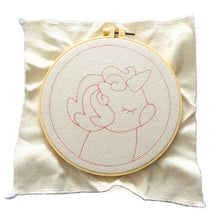 Load image into Gallery viewer, Unicorn - Punch Needle Embroidery Wool Art DIY Fox Crafts Kit Tapestry
