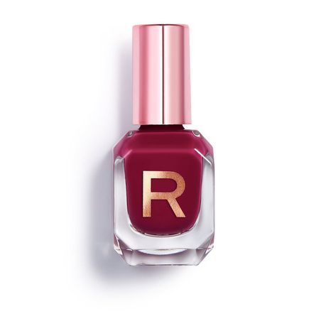 Revolution High Gloss Nail Varnish - Damson