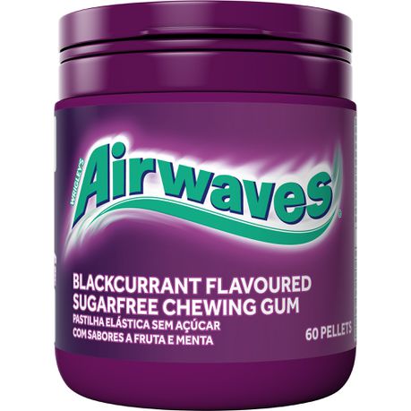 Airwaves Sugar Free Chewing Gum Pellets Blackcurrant Flavoured 84g Buy Online in Zimbabwe thedailysale.shop