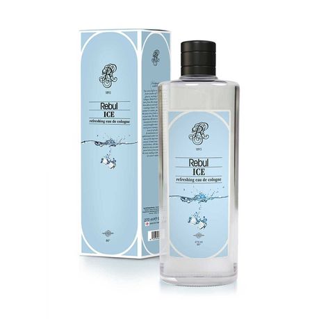 Rebul Ice Eau de Cologne 270 ml (Glass Bottle) 80% Alcohol